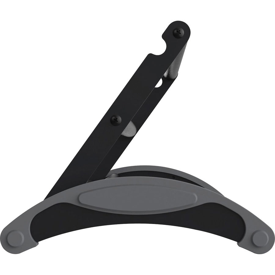 Kantek Sit-Stand Footrest - Black - Steel, Foam