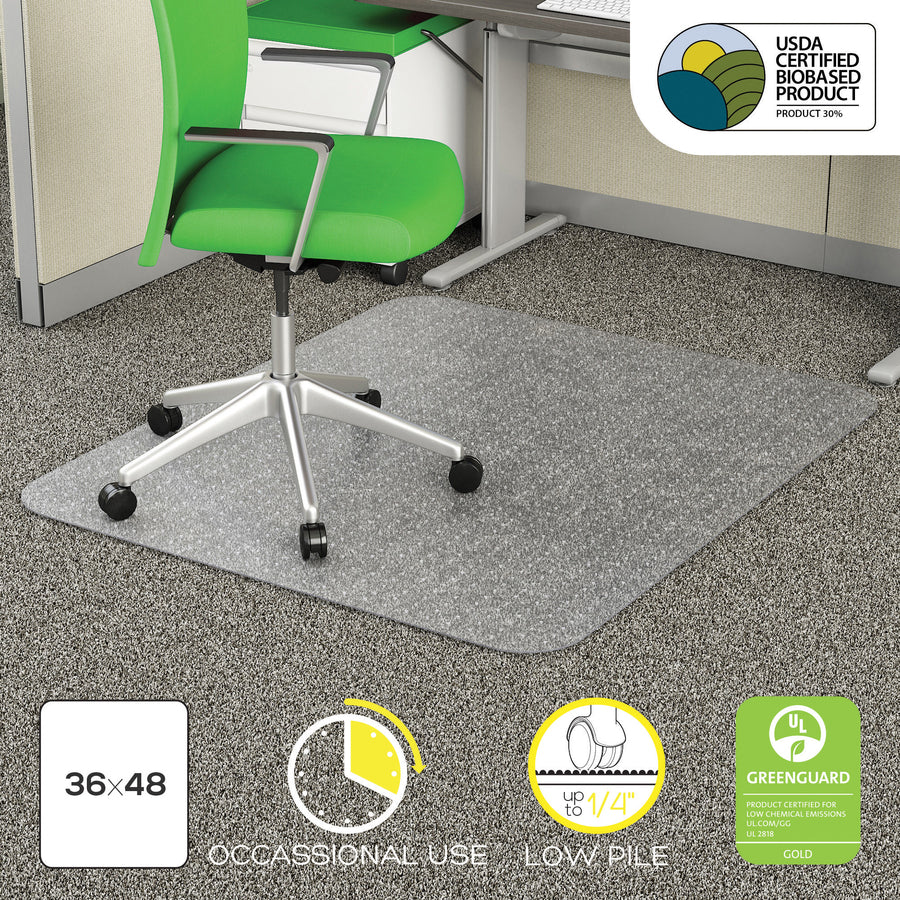 deflecto-economat-chair-mat-commercial-carpet-48-length-x-36-width-x-0100-thickness-rectangular-clear-1each_defcm11142pb - 2