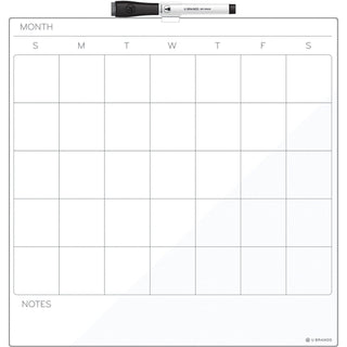 u-brands-magnetic-dry-erase-calendar-board-146-height-x-14-width-white-painted-steel-surface-square-horizontal-1-each_ubr461u0004 - 1