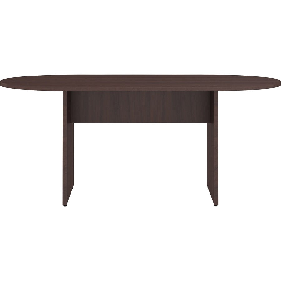 Lorell Essentials Oval Conference Table - 72" x 36" x 1.3" x 29.5