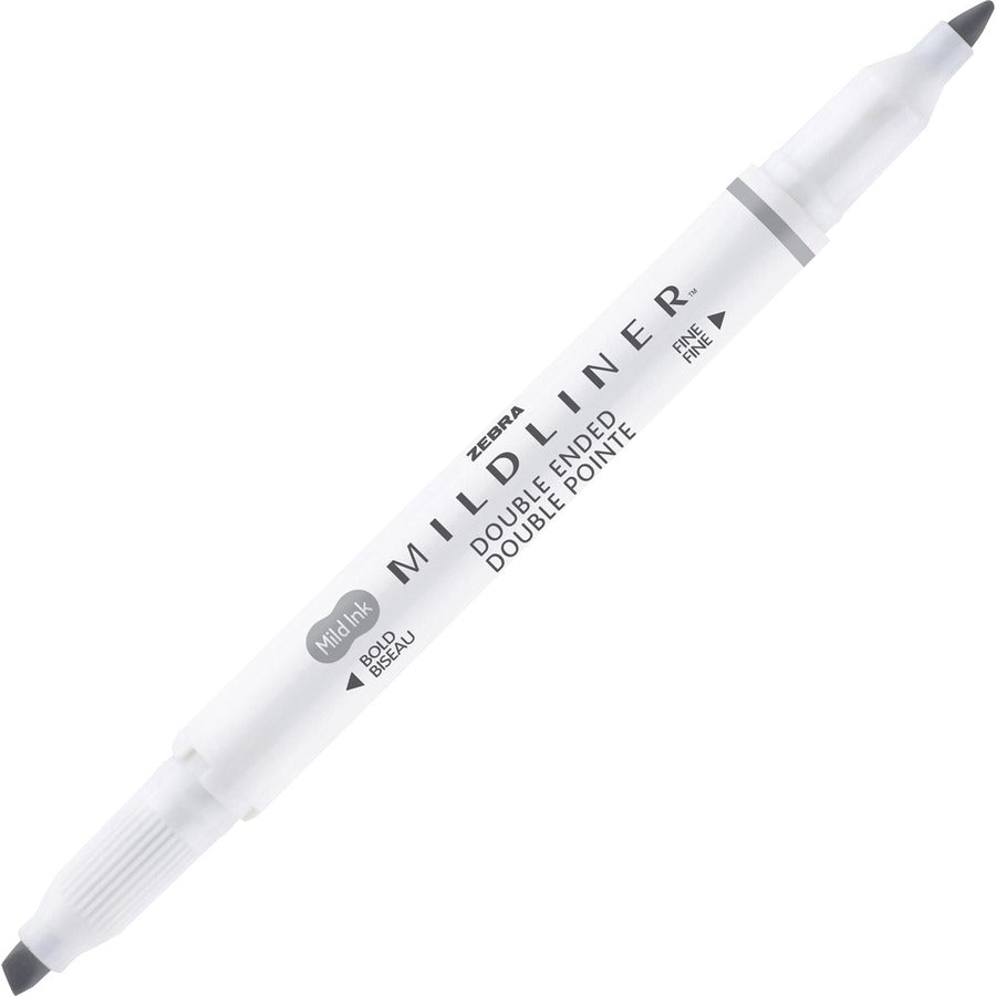 Mildliner Double Ended Highlighter, Assorted Ink Colors, Bold-Chisel/Fine-Bullet Tips, Assorted Barrel Colors, 10/Set