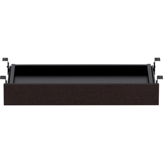 Lorell Universal Center Drawer - 28.4" x 16.7"5.1" - Finish: Espresso