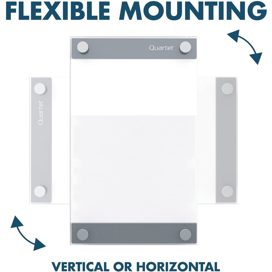 quartet-infinity-customizable-glass-dry-erase-board-11-09-ft-width-x-17-14-ft-height-clear-white-glass-surface-rectangle-horizontal-vertical-magnetic-assembly-required-1-each_qrtgi1117 - 8