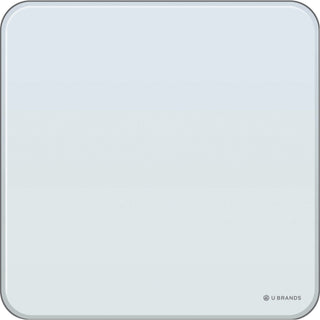 u-brands-square-magnetic-glass-dry-erase-board-12-1-ft-width-x-12-1-ft-height-frosted-white-tempered-glass-surface-square-horizontal-magnetic-1-each_ubr2343u0001 - 1