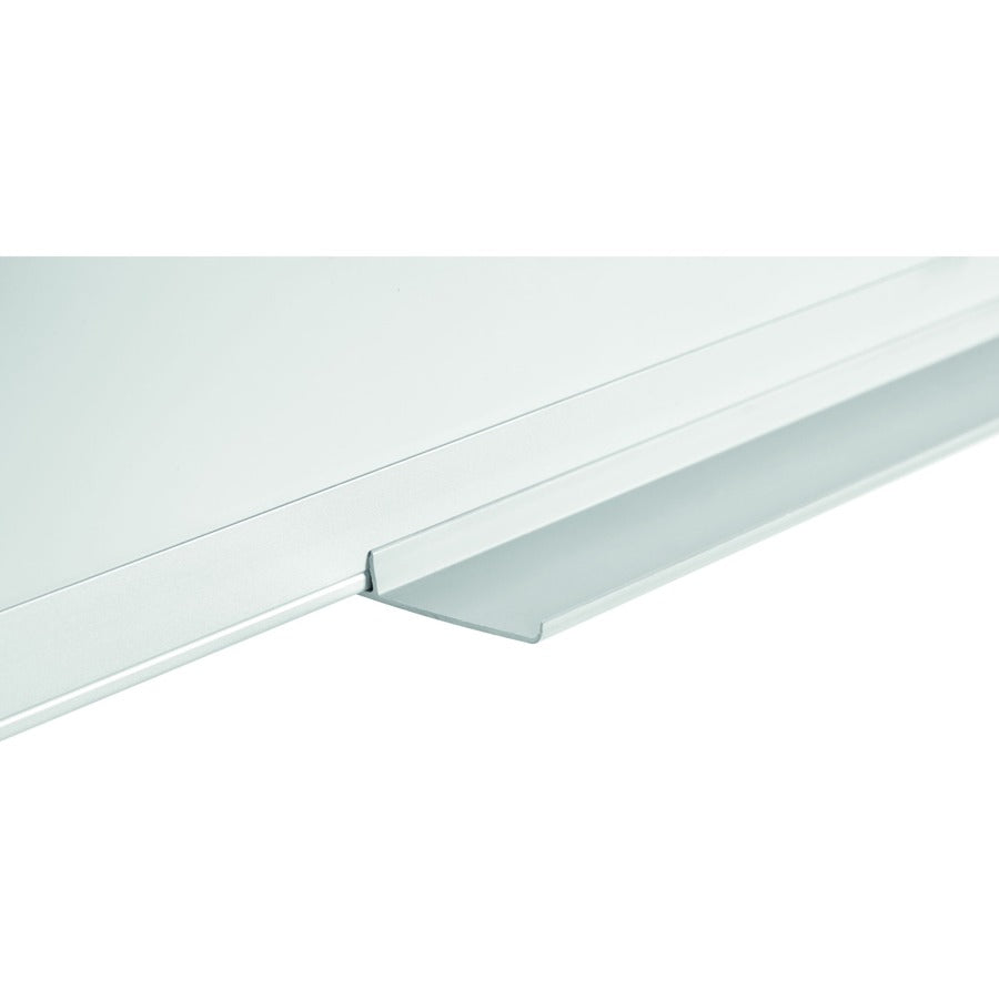 Bi-silque Ayda Porcelain Dry Erase Board - 24" (2 ft) Width x 18" (1.5 ft) Height - White Porcelain Surface - Aluminum Frame - Rectangle - Horizontal/Vertical - Magnetic - 1 Each