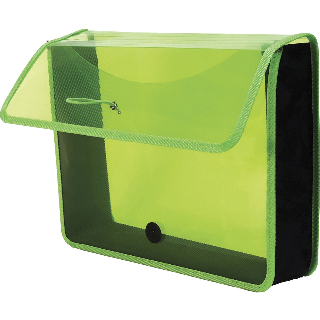 lion-expand-n-file-letter-file-wallet-8-1-2-x-11-3-expansion-transparent-green-1-each_lio48160gr - 1