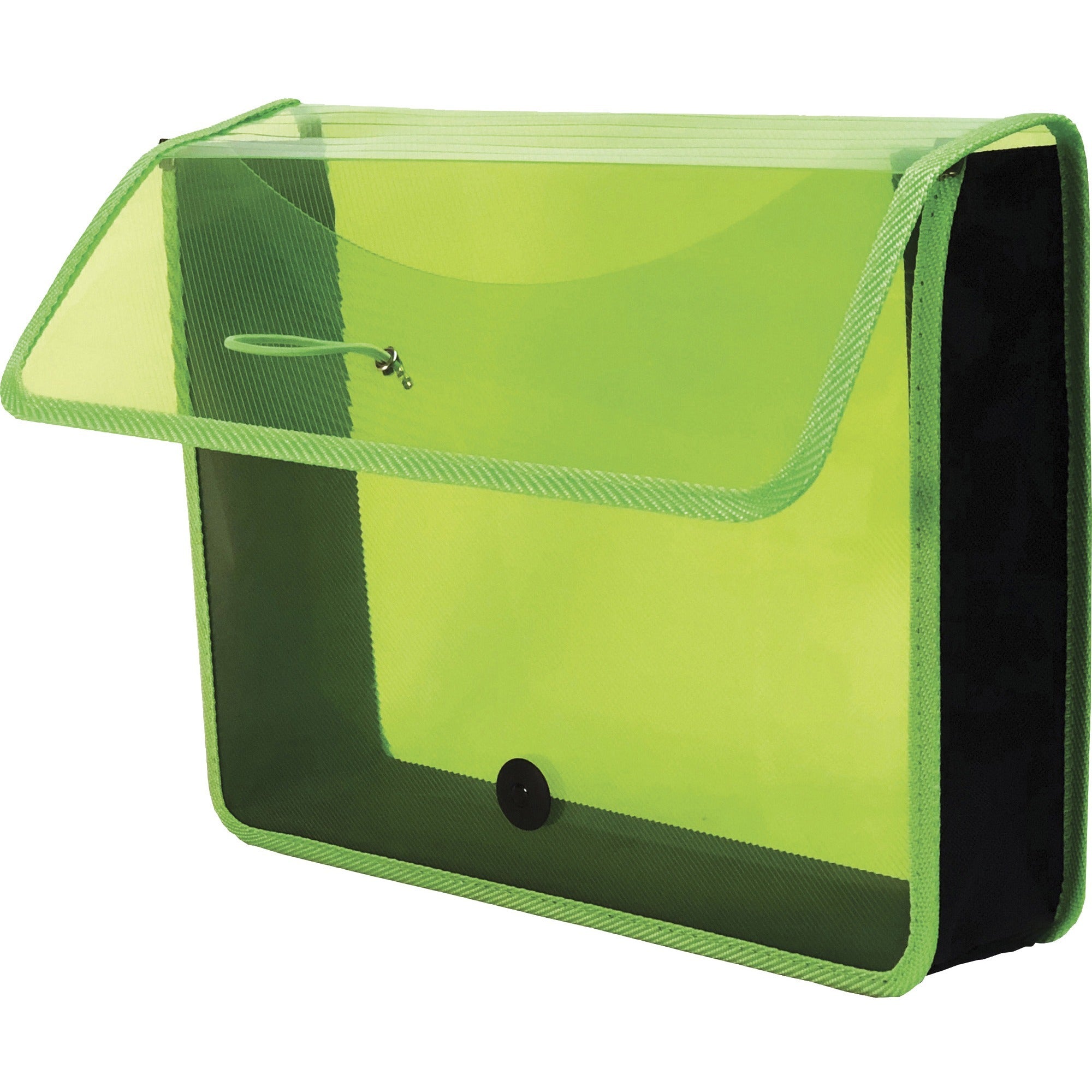 lion-expand-n-file-letter-file-wallet-8-1-2-x-11-3-expansion-transparent-green-1-each_lio48160gr - 1