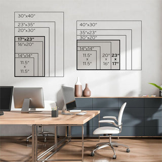 U Brands Linen Cork Linen Bulletin Board, 23" x 17" , White Wood Frame (3264U00-01) - 23" Height x 17" Width x 1" Depth - Tan Cork Surface - Self-healing, Durable, Mounting System - 1 Each