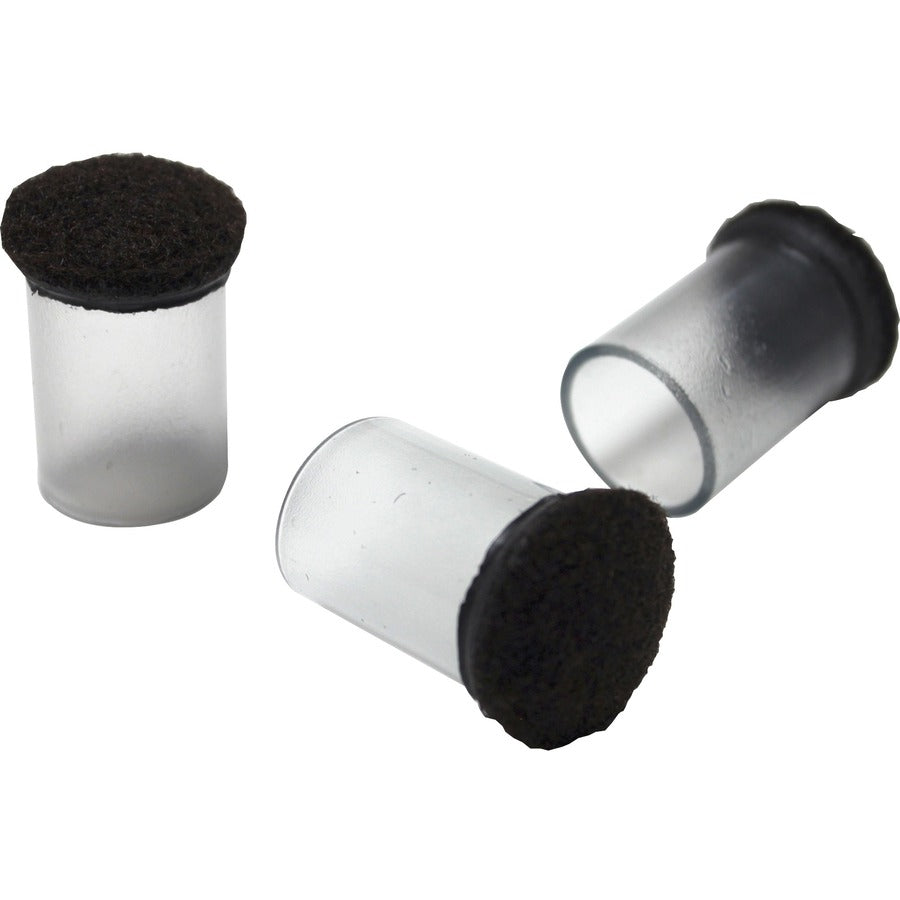Lorell Sleeve Floor Protectors - Clear, Transparent - 100/Bag