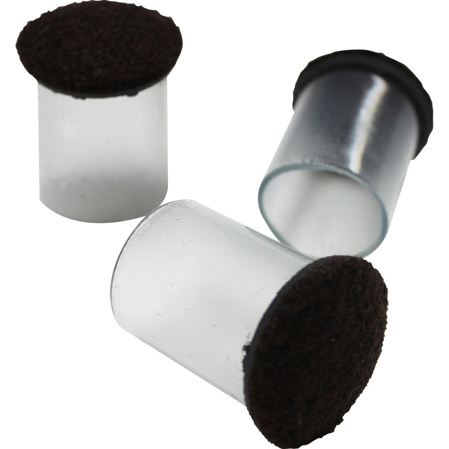 Lorell Sleeve Floor Protectors - Clear, Transparent - 100/Bag