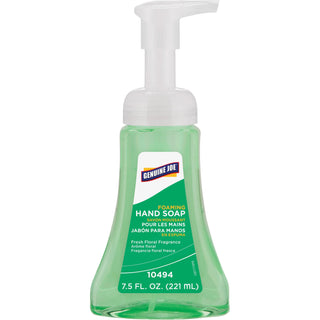 Genuine Joe Fresh Floral Foaming Hand Soap - Fresh Floral ScentFor - 7.5 fl oz (221.8 mL) - Hand - Green - Rich Lather, Pleasant Scent - 1 Each
