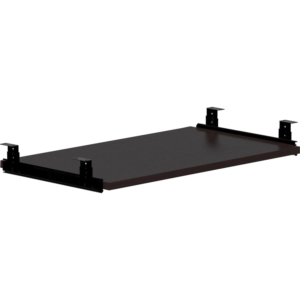 Lorell Universal Keyboard Tray - 26" x 15"0.8" - Finish: Espresso