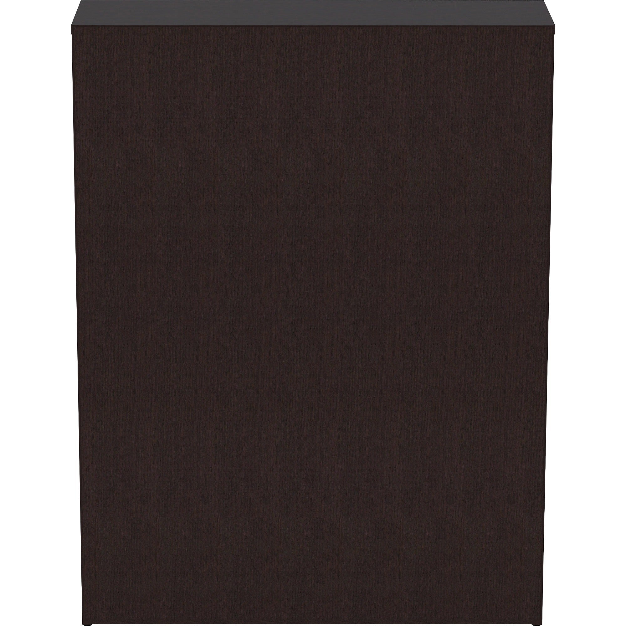 lorell-laminate-bookcase-08-shelf-36-x-1248-4-shelves-3-adjustable-shelfves-square-edge-material-thermofused-laminate-tfl-finish-espresso_llr18227 - 3