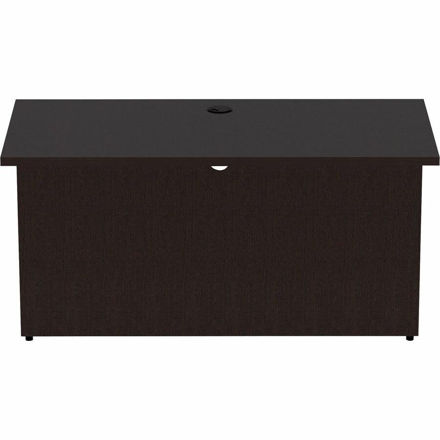 Lorell Essentials Series Bridge - 48" x 24"29.5" Bridge, 1" Top - Finish: Espresso