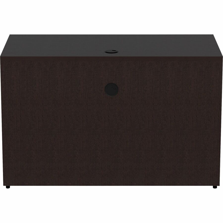 Lorell Essentials Series Bridge - 48" x 24"29.5" Bridge, 1" Top - Finish: Espresso