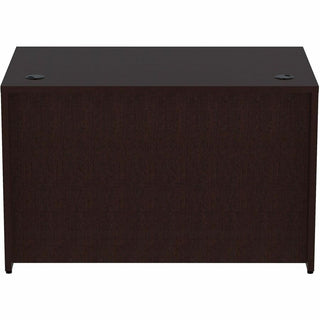 Lorell Essentials Series Rectangular Desk Shell - 48" x 30"29.5" Desk Shell, 1" Top - Finish: Espresso