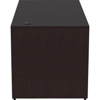 Lorell Essentials Series Rectangular Desk Shell - 60" x 30"29.5" Desk Shell, 1" Top - Finish: Espresso