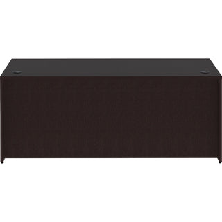 Lorell Essentials Series Rectangular Desk Shell - 72" x 30"29.5" Desk Shell, 1" - Finish: Espresso