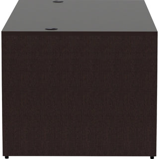 Lorell Essentials Series Rectangular Desk Shell - 72" x 36"29.5" Desk Shell, 1" Top - Finish: Espresso