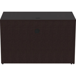 Lorell Essentials Series Return Shell - 48" x 24"29.5" Return Shell, 1" Top - Finish: Espresso