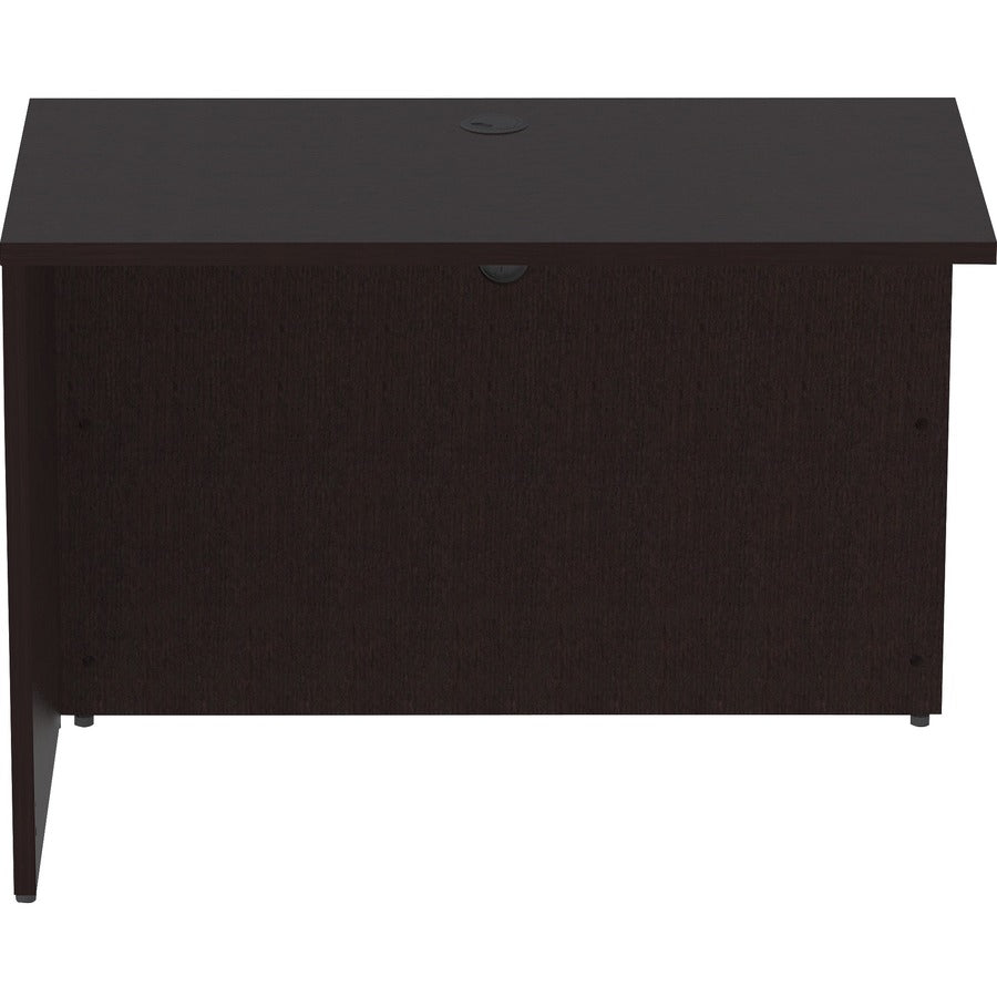 Lorell Essentials Series Return Shell - 42" x 24"29.5" Return Shell, 1" Top - Finish: Espresso