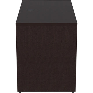 Lorell Essentials Series Return Shell - 42" x 24"29.5" Return Shell, 1" Top - Finish: Espresso