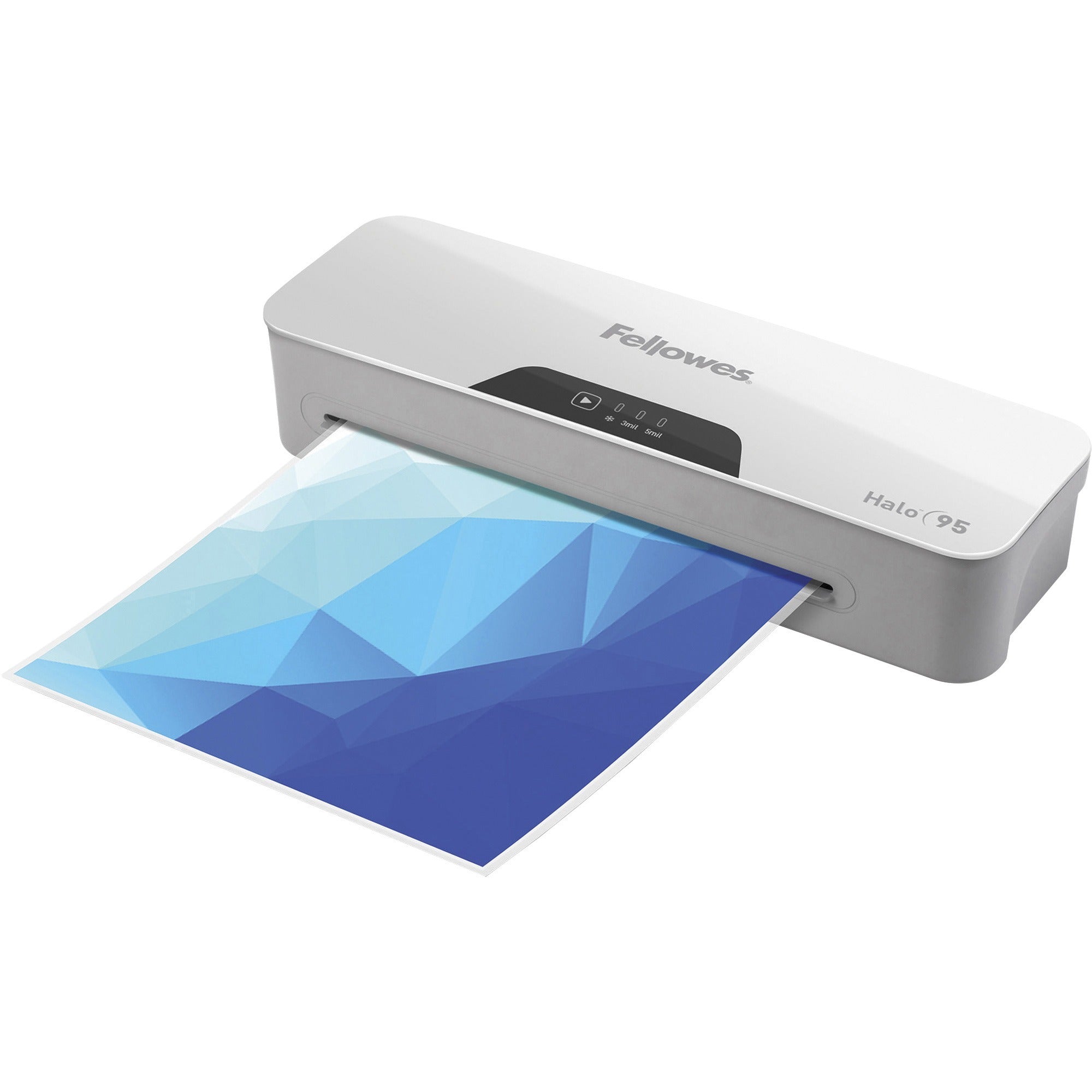 Halo Laminator, Two Rollers, 9.5" Max Document Width, 5 mil Max Document Thickness