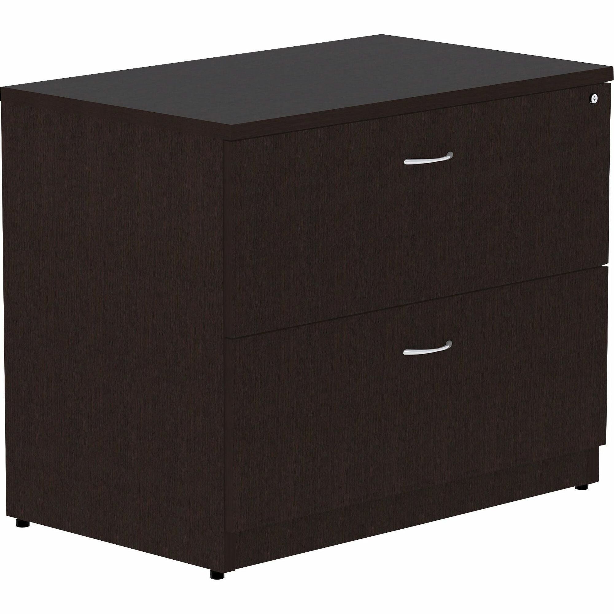 lorell-essentials-series-lateral-file-1-top-01-edge-36-x-22295-lateral-file-2-x-file-drawers-material-laminate-finish-espresso_llr18223 - 1