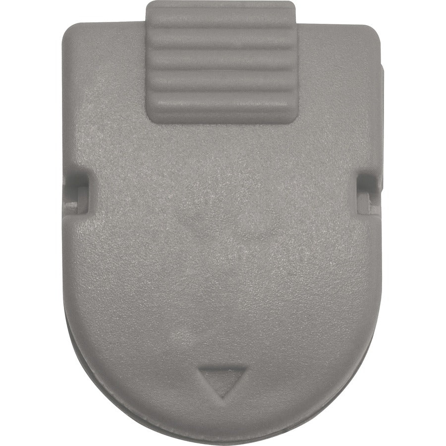 Advantus Magnetic Cabinet/Locker Clip - 1" Length x 0.5" Width - 40 Sheet Capacity - for Notes, Photo, Memo, Message - Magnetic, Self-adhesive - 6 / Pack - Assorted - Ceramic Magnet