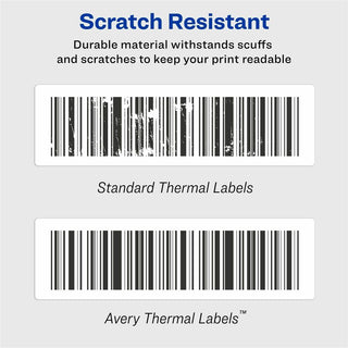 Avery Direct Thermal Roll Labels, 2-5/16" x 4" , White, 300 Shipping Labels Per Roll, 4 Rolls (4191) - Avery Thermal Roll Labels, 2-5/16"x4" , 300 Labels/Roll-4 Rolls (4191) - 5