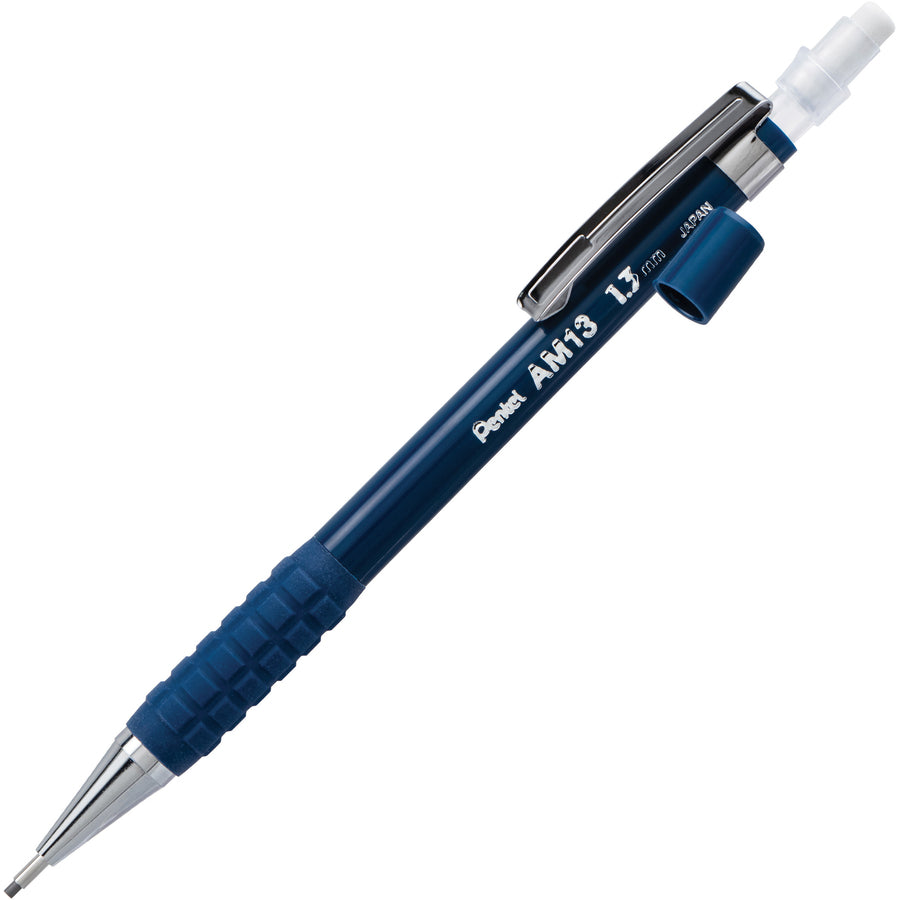 pentel-progear-13mm-mechanical-pencil-13-mm-lead-diameter-refillable-blue-barrel-1-pack_penam13pglbp - 2