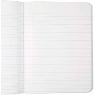 Mead College Ruled Comp Book - 100 Sheets - Sewn - 9 3/4" x 7 1/2" - 9" x 7" x 0.5" - White Paper - Black Marble Cover - Multiplication Table, Conversion Table, Sturdy Cover, Class Schedule - 3 / Pack