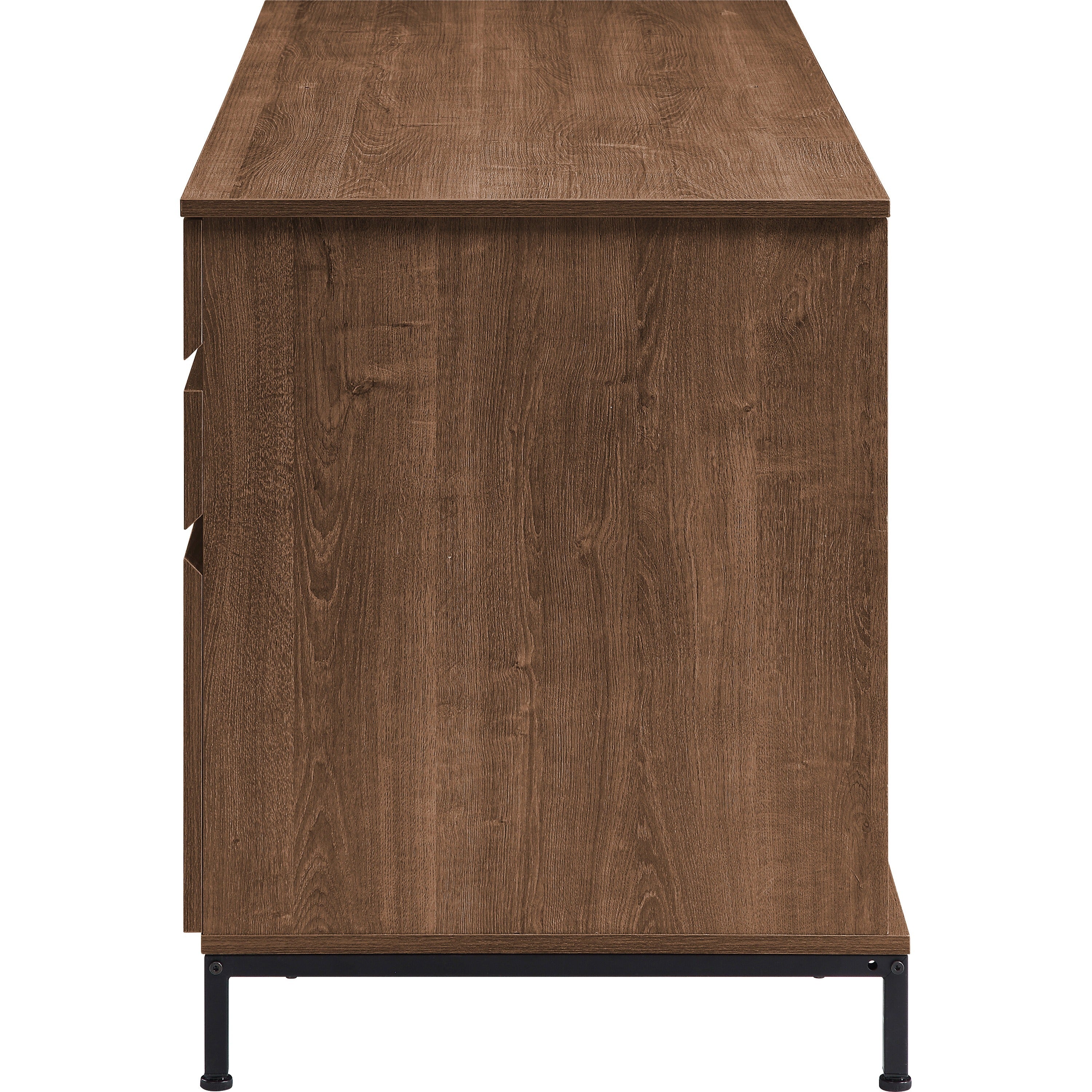 lorell-soho-desk-with-side-drawers-55-x-23630-3-x-file-drawers-single-pedestal-on-right-side-finish-walnut_llr97615 - 5