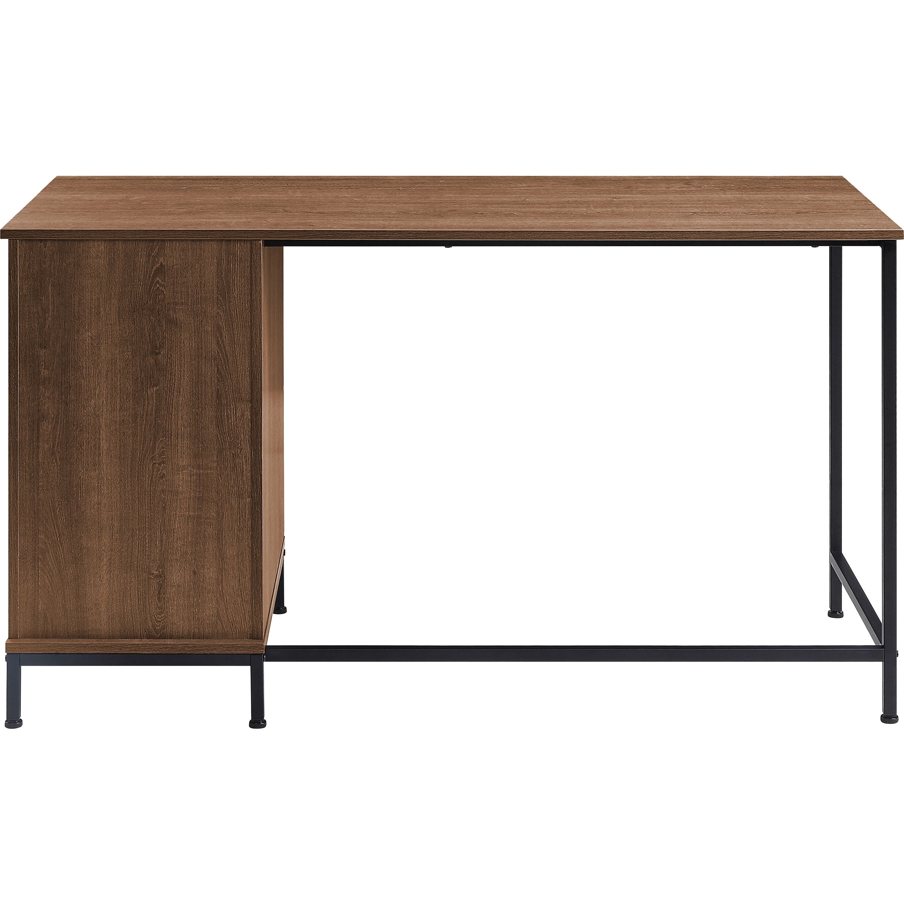 lorell-soho-desk-with-side-drawers-55-x-23630-3-x-file-drawers-single-pedestal-on-right-side-finish-walnut_llr97615 - 4