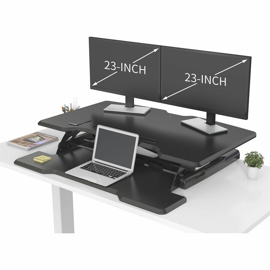 lorell-electric-desk-riser-with-wireless-device-charging-20-height-x-193-width-x-335-depth-desktop-black_llr99530 - 8