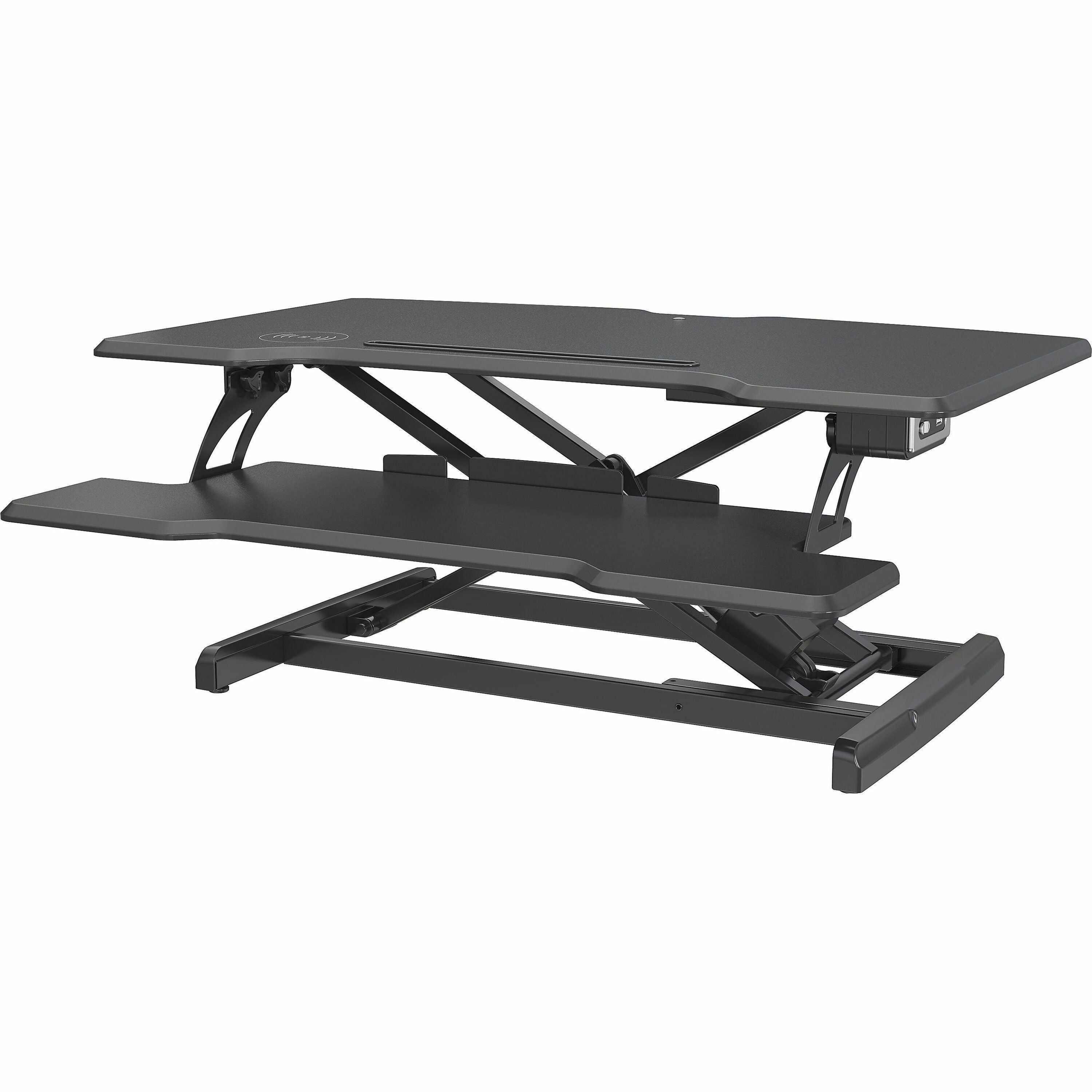 lorell-electric-desk-riser-with-wireless-device-charging-20-height-x-193-width-x-335-depth-desktop-black_llr99530 - 1