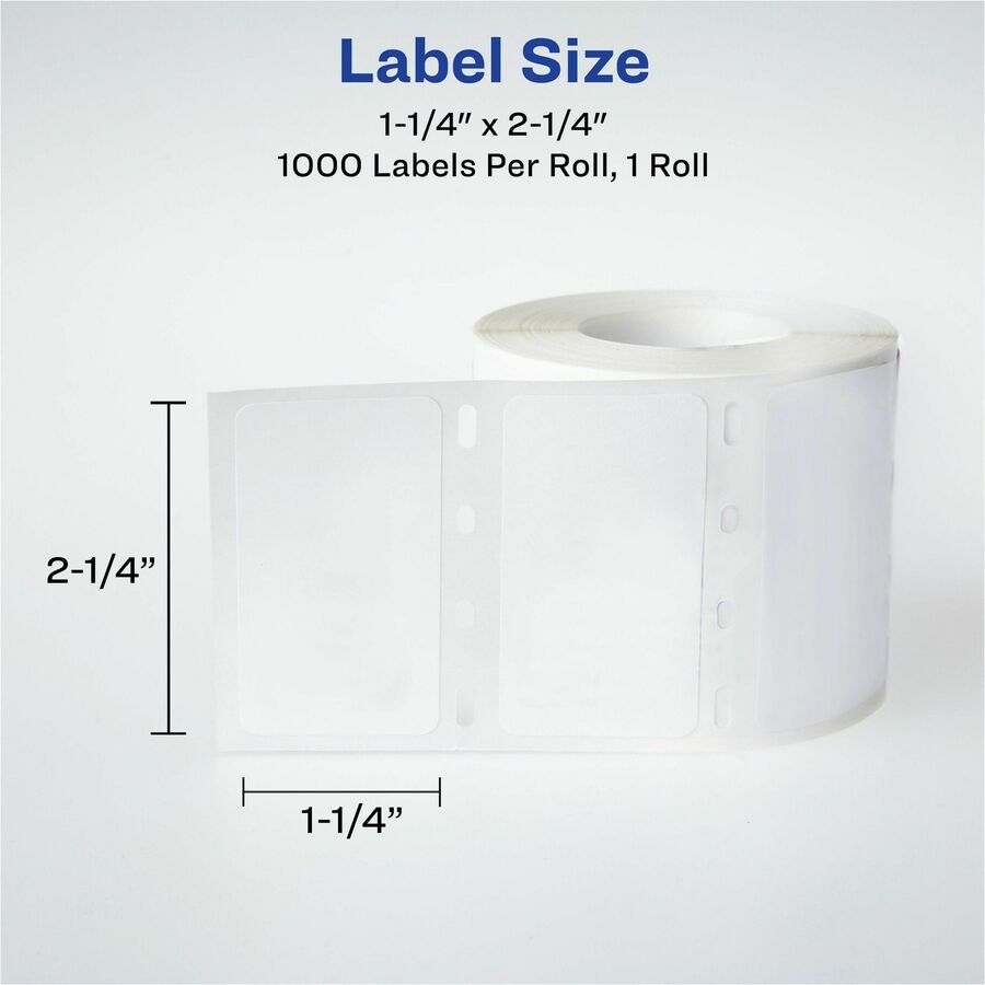 avery-direct-thermal-roll-labels-1-1-4-x-2-1-4--white-1000-multipurpose-labels-per-roll-1-roll-4186-avery-thermal-roll-labels-225-x-125--1000-white-labels-4186_ave04186 - 7