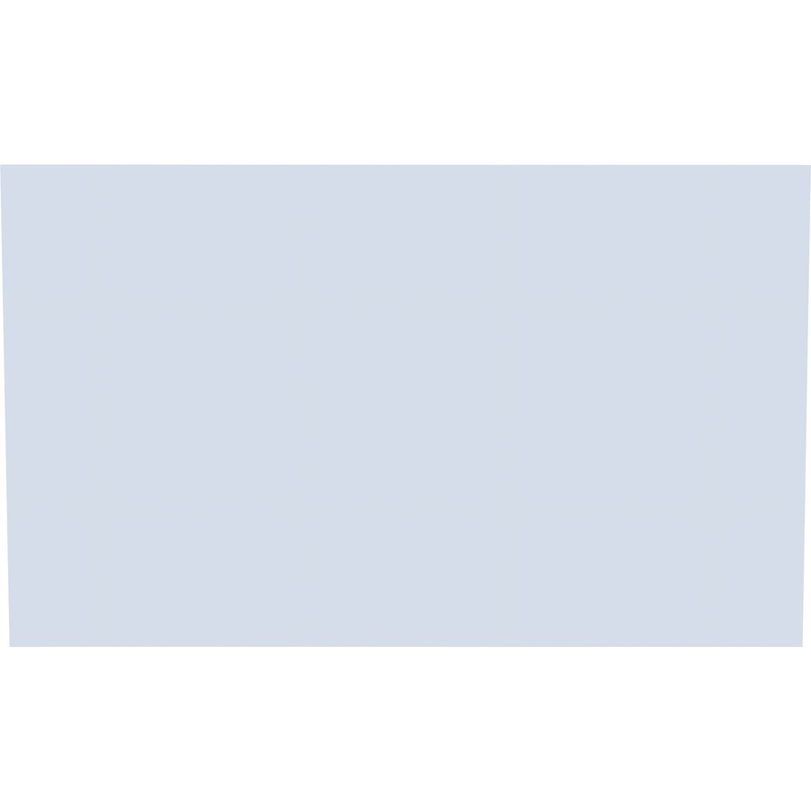 Lorell Adaptable Panel Divider - 24" Width x 2" Height x 37" Depth - Aluminum, Acrylic - White - 1 Each