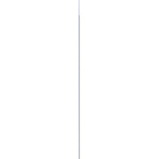 Lorell Adaptable Panel Divider - 24" Width x 2" Height x 37" Depth - Aluminum, Acrylic - White - 1 Each