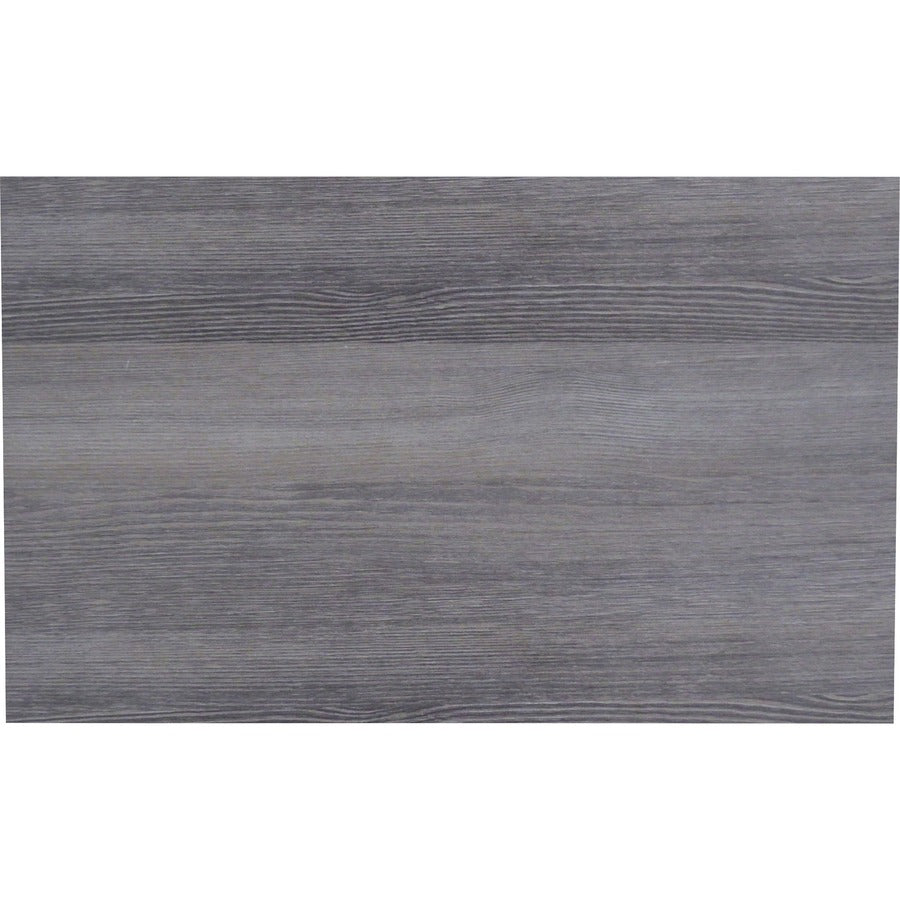 Lorell Adaptable Panel Divider - 24" Width x 2" Height x 37" Depth - Aluminum - Charcoal - 1 Each