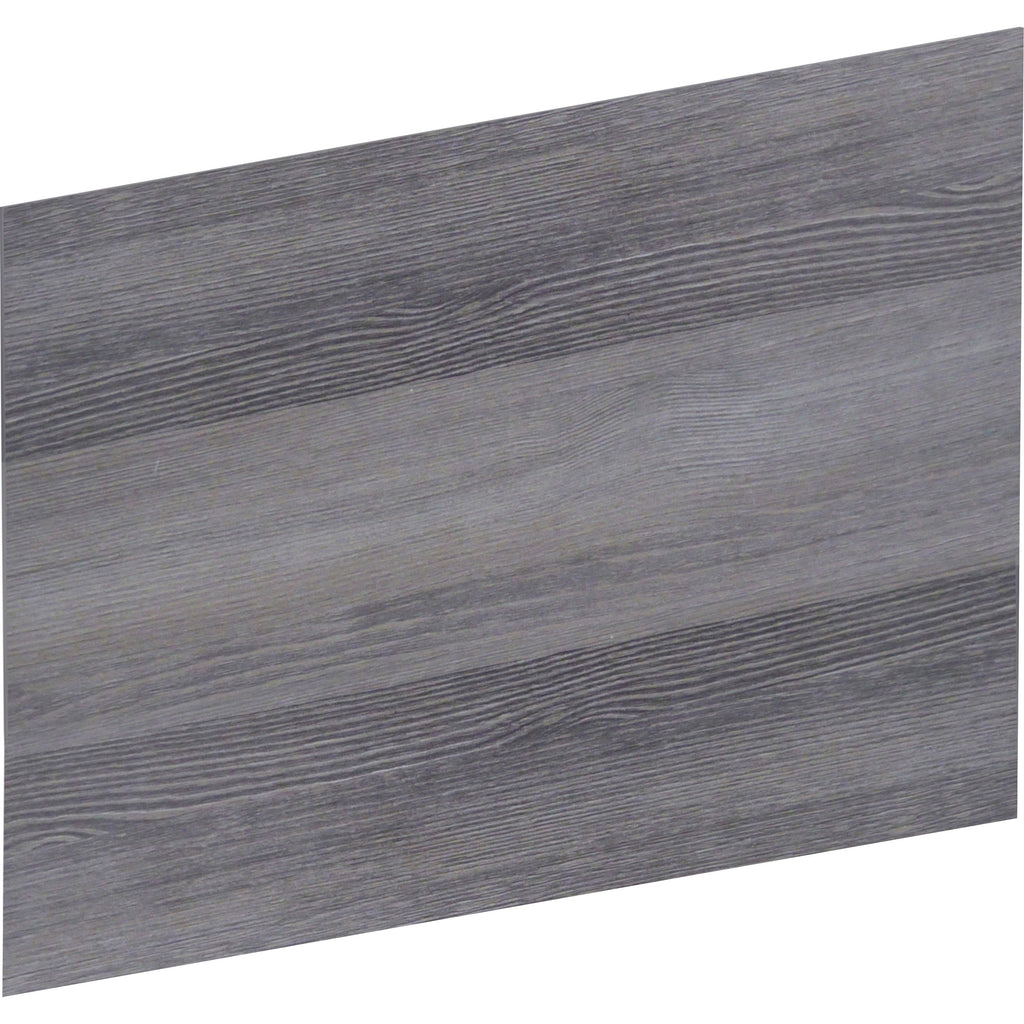 Lorell Adaptable Panel Divider - 24" Width x 2" Height x 37" Depth - Aluminum - Charcoal - 1 Each