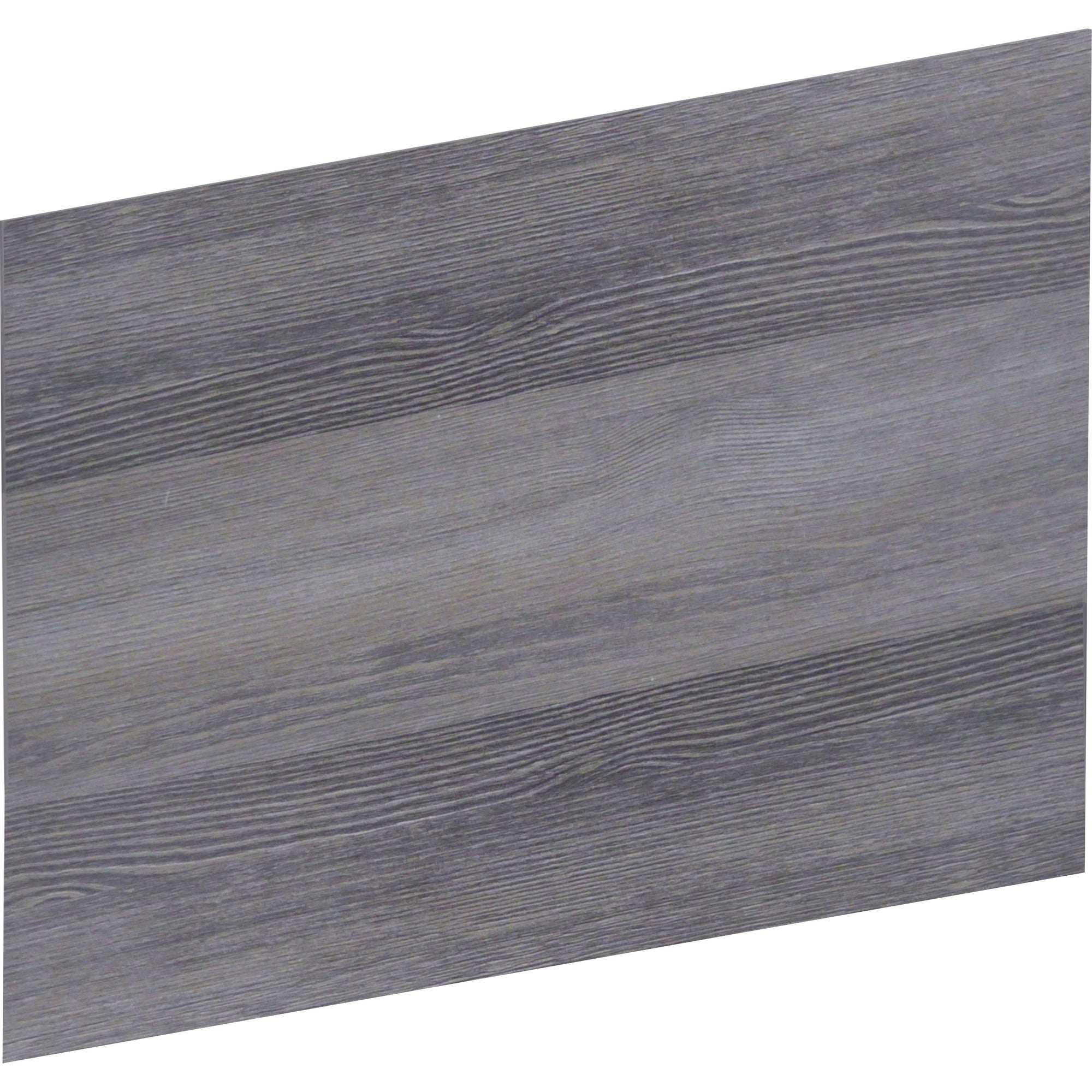 Lorell Adaptable Panel Divider - 24" Width x 2" Height x 37" Depth - Aluminum - Charcoal - 1 Each