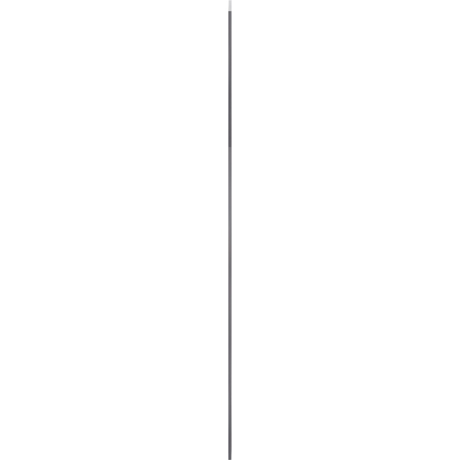 Lorell Adaptable Panel Divider - 24" Width x 2" Height x 37" Depth - Aluminum - Charcoal - 1 Each