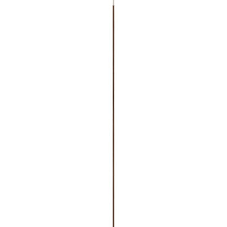 Lorell Adaptable Panel Divider - 24" Width x 2" Height x 37" Depth - Aluminum - Walnut - 1 Each