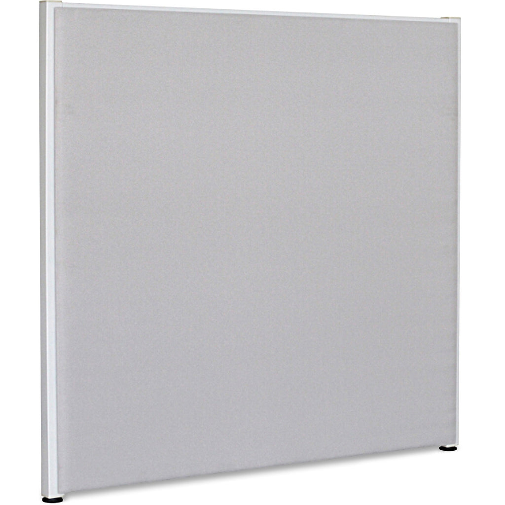 Lorell Panel System Partition Fabric Panel - 48" Width x 48" Height - Fabric, Steel - Gray - 1 Each