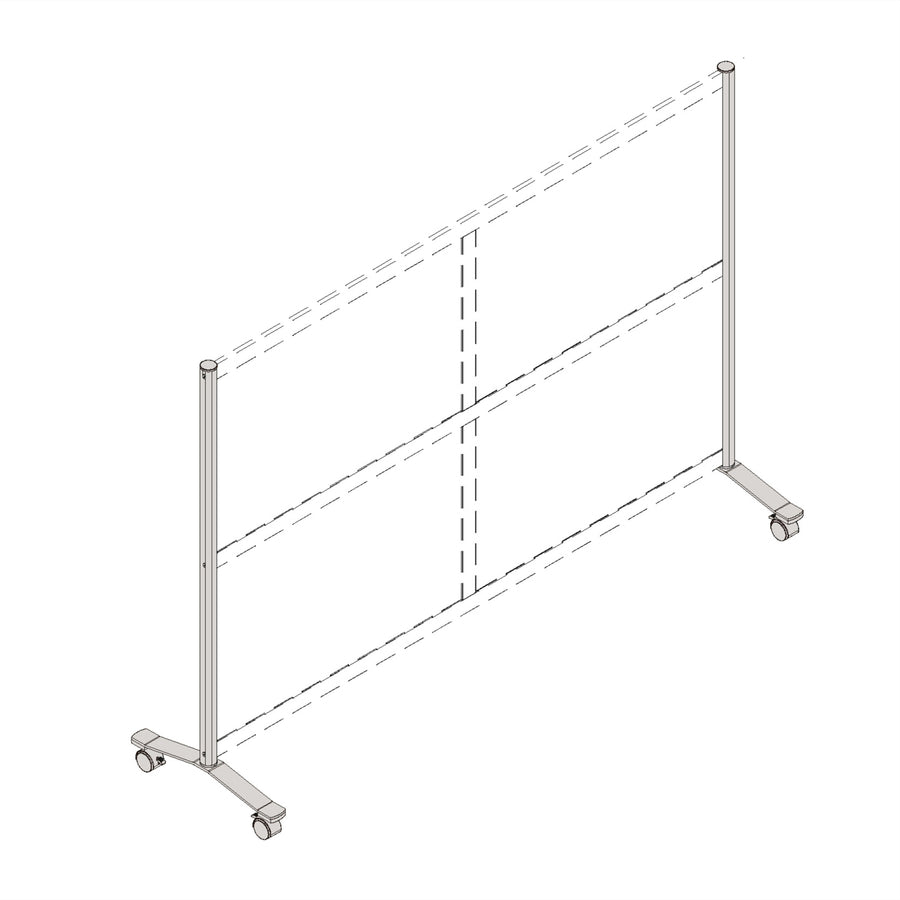 lorell-adaptable-panel-legs-for-71h-configuration-188-width-x-2-depth-x-488-height-aluminum-silver_llr90272 - 7