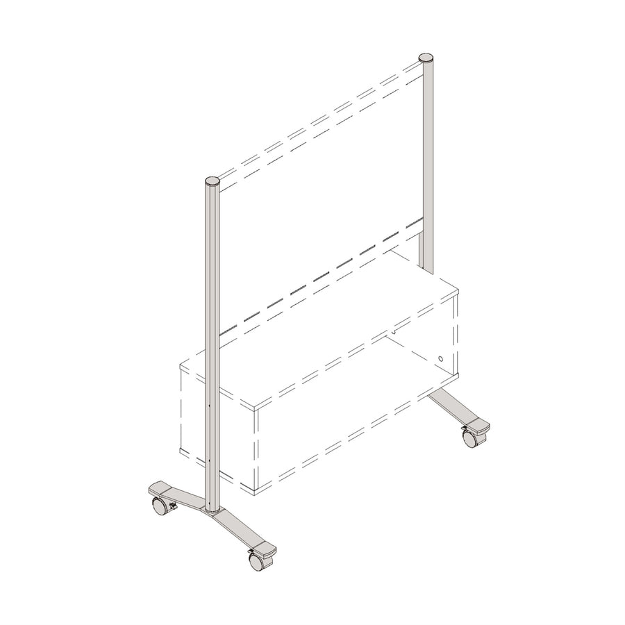 lorell-adaptable-panel-legs-for-71h-configuration-188-width-x-2-depth-x-488-height-aluminum-silver_llr90272 - 5