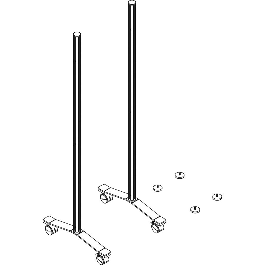lorell-adaptable-panel-legs-for-71h-configuration-188-width-x-2-depth-x-488-height-aluminum-silver_llr90272 - 6