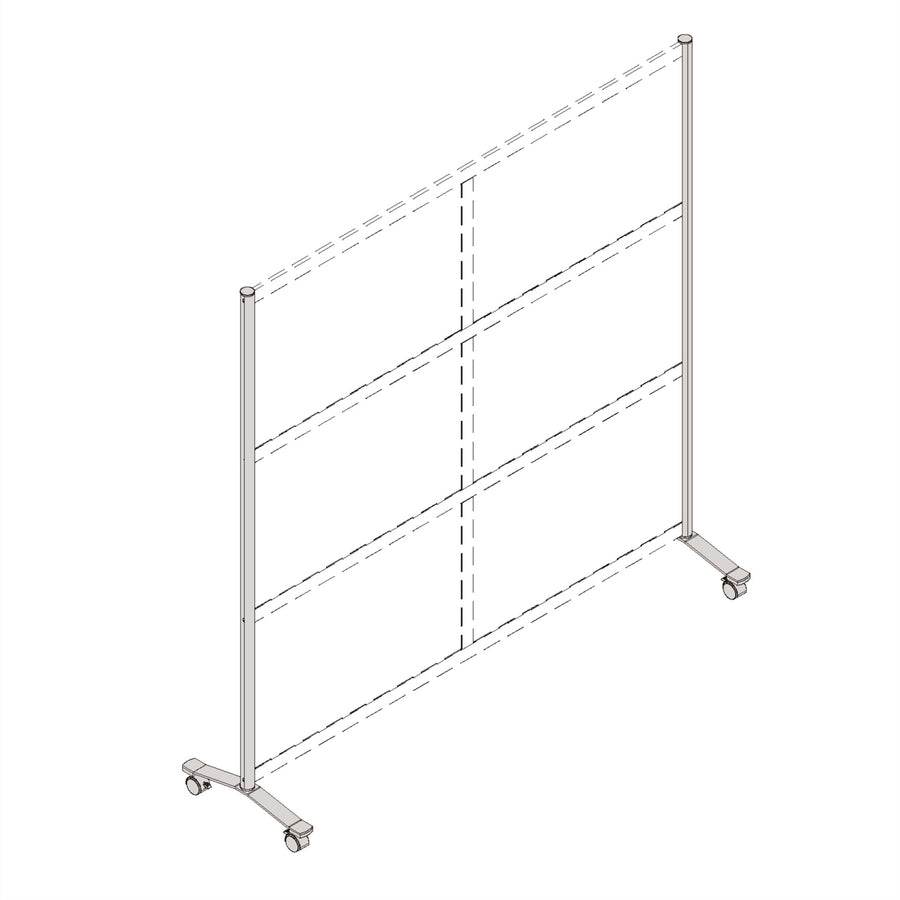 lorell-adaptable-panel-legs-for-50h-configuration-188-width-x-2-depth-x-71-height-aluminum-silver_llr90271 - 7