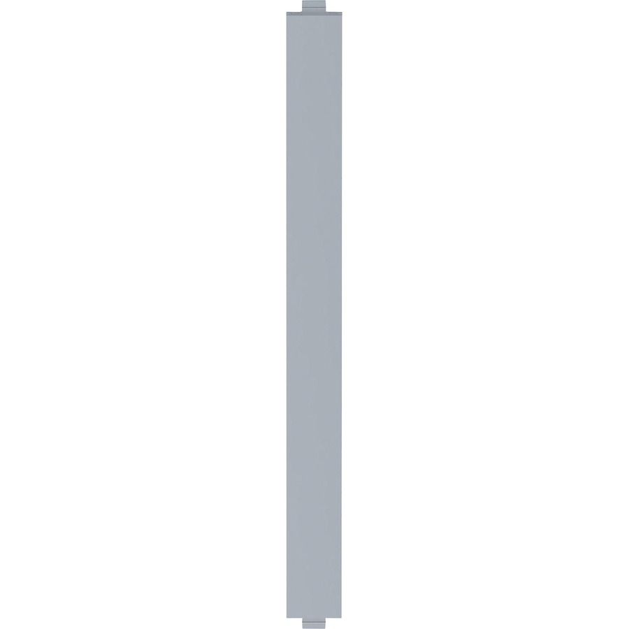 Lorell Vertical Panel Strip for Adaptable Panel System - 1.8" Width x 0.5" Depth x 19.7" Height - Aluminum - Silver